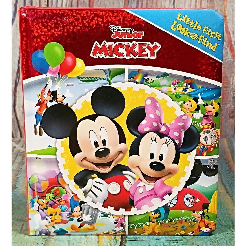 Disney Junior Mickey Little First Look and Find Board Book
